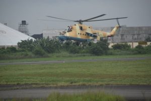 Helicopter on a mission: Defence headquarter denies its helicopter fired at a passenger boat in Rivers
