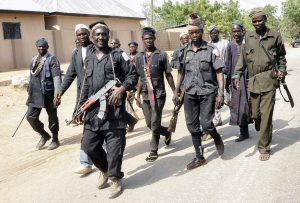(FILE PHOTO) Local vigilantes in Nigeria: kill 11 bandits, rescue two victims in Kogi