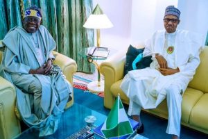 Buhari and Tinubu at Aso Rock