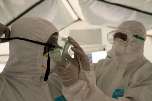 Medical personnel treating COVID-19 patients putting on their kits: Coronavirus cases on the increase in Nigeria