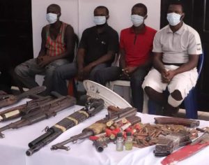 Some of alleged members of IPOB and ESN arrested over killing of police officers and other security operatives in South East Nigeria