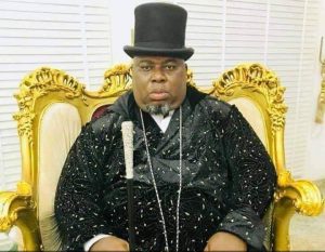 Dokubo in his official photo as President of Biafra Customary Government