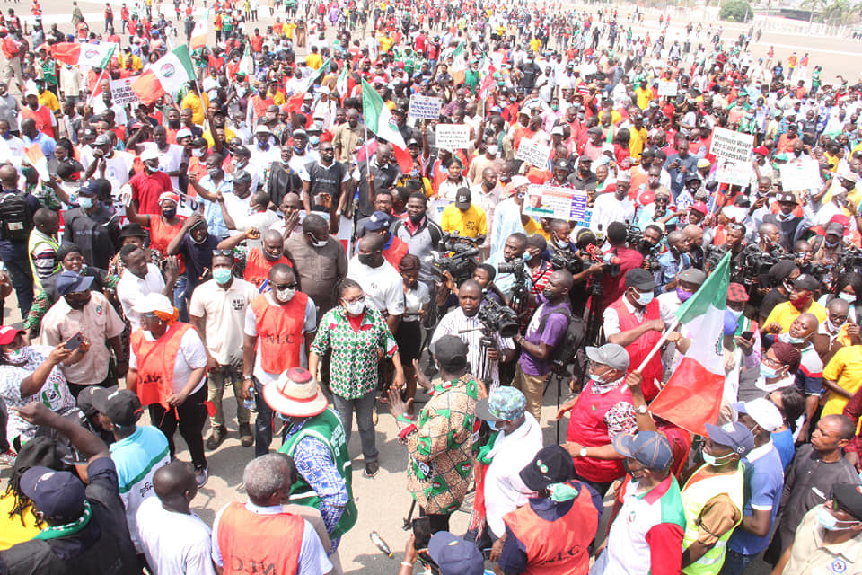 Protest: Police engage labour leaders in Kogi - - Vimarsana News