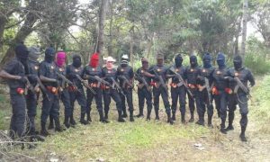 IPOB ESN members: suspected to be behind attacks on Correctional Centre and Police Headquarters in Owerri, Imo State