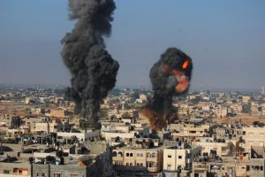 Israel-explosion-in-Gaza