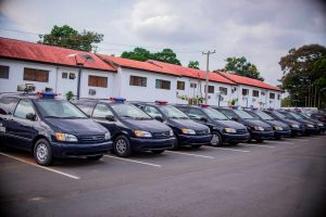 The vehicles donated to the Edo vigilance group