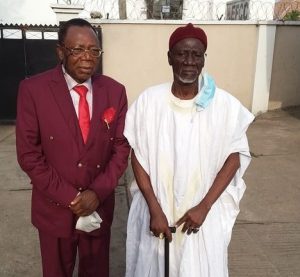 Professor John Ibu alongside Chief Abukenchi Suleiman
