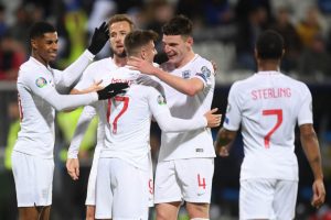 England team at EURO 2020