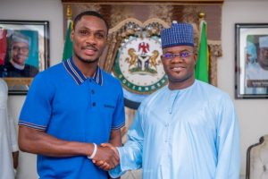 Ighalo and Yahaya Bello
