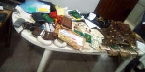 Guns and other items recovered by DSS at Igboho's house
