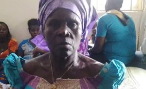 Madam Betinah Benson: rescued from kidnappers