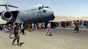 Evacuation in Afghanistan