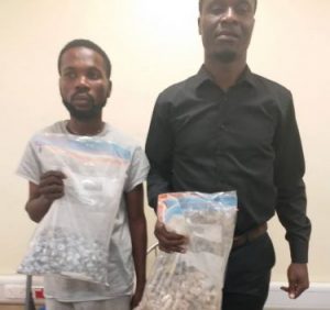 Two of the drug trafficking suspects nabbed by NDLEA