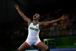 Blessing Oborodudu: reconsiders decision to retire after winning 2020 silver medal in her third appearance at the Olympics since 2012 in London.