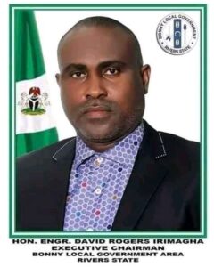 Mr. David Irimagha, Chairman, Bonny Local Government of Rivers State: dies from COVID-19 complications