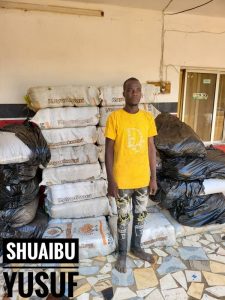 One of the arrested suspects by the Operatives of NDLEA