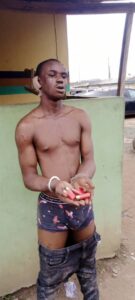 Nnamdi Omeka: arrested for robbery in Ogun