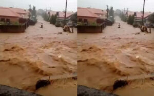 Flood incident at Trademore Estate