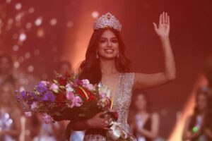Harnaaz Sandhu, Miss India and Bollywood star: Wins the 70th Miss Universe.