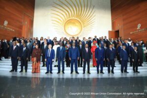 African leaders at 35th Ordinary Session of AU Assembly