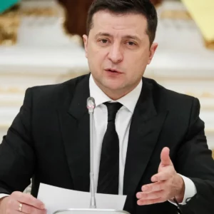 Ukranian leader, Volodymyr Zelenskiy