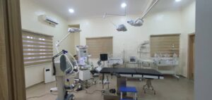 Inside the 80-bed hospital delivered by OSSAP-SDGs in Lagos State University, LASU