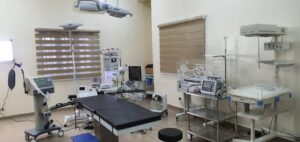 Inside the 80-bed hospital delivered by OSSAP-SDGs in Lagos State University, LASU