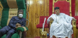 Governor Makinde and late Alaafin of Oyo