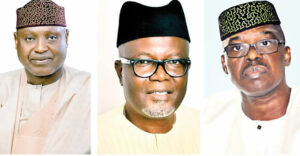 Oyebanji, Kolawole, Oni: leading candidates in Ekiti governorship election