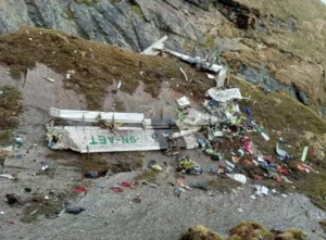 Scene of NEPAL plane crash