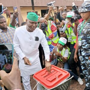 Biodun Oyebanji, the APC candidate in Ekiti governorship election