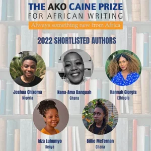 2022 Caine Prize for African Writing shortlist announced