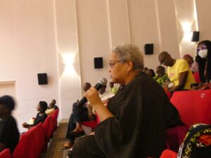 Ms Aduke Gomez during the Q&A session_ Photo by Adefoyeke Ajao