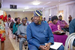 Yemi Ogunbiyi at the Evening of Tributes