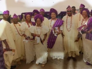 Children and grandchildren of Mama Hanna Okowomakan