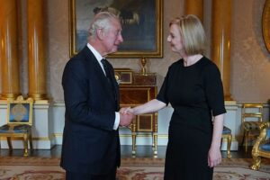 King Charles and U.K. Prime Minister Liz Truss. Photo: