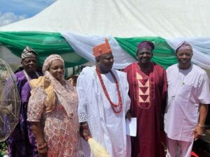 The Special Adviser to the President on Media and Publicity, Mr. Femi Adesina (SECOND RIGHT) and other stakeholders at the event