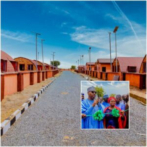 The 200 units of 2 bedroom houses in IDP Camp in Nganzai, Borno State