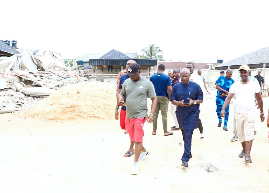 Collapsed Building in Port Harcourt: Fubara directs urgent probe on collapsed building - - Vimarsana News
