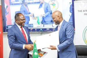 The agreement signing ceremony