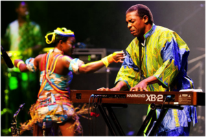 Femi Kuti in action