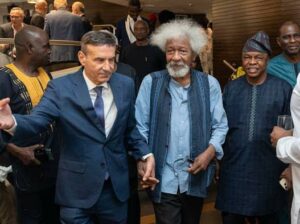 Habib Jaafar and Prof. Soyinka