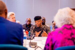Professor Osinbajo in Kenya