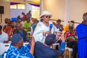 Erelu Abiola Dosunmu at the event