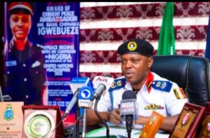 Commandant Basil Igwebueze,NSCDC,Rivers Command.