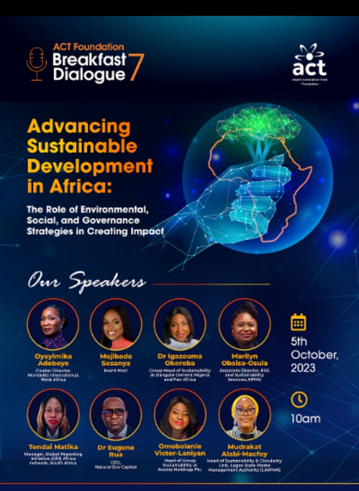 7th ACT Foundation Breakfast Dialogue Set to Illuminate Path to Sustainable Development in Africa - - Vimarsana News