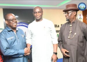 NDDC MD, Samuel Ogbuku (middle)