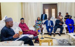 Gov Oyebanji and WEMABOD team