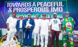 Ejiogu joins Others to sign Peace Accord