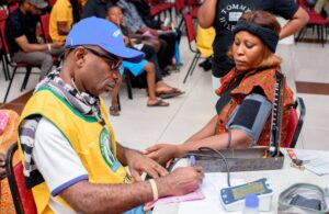 Hundreds of old and young people turned up for the Lulu Briggs medical outreach, themed 'Rise Above High Blood Pressure' held at the La Sien Pavilion, Old GRA Port Harcourt, Rivers State on September 23.